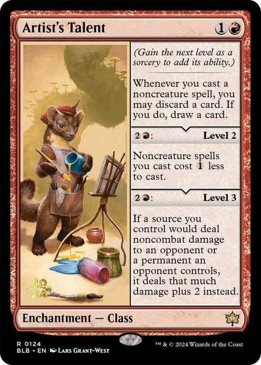 Artist's Talent [Prerelease Cards] 124