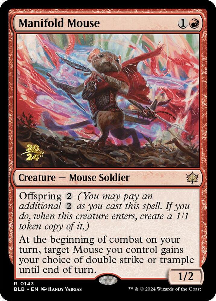 Manifold Mouse [Prerelease Cards] 143