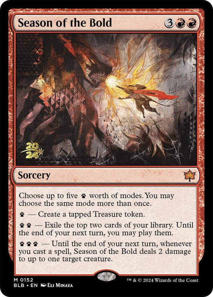 Season of the Bold [Prerelease Cards] 152