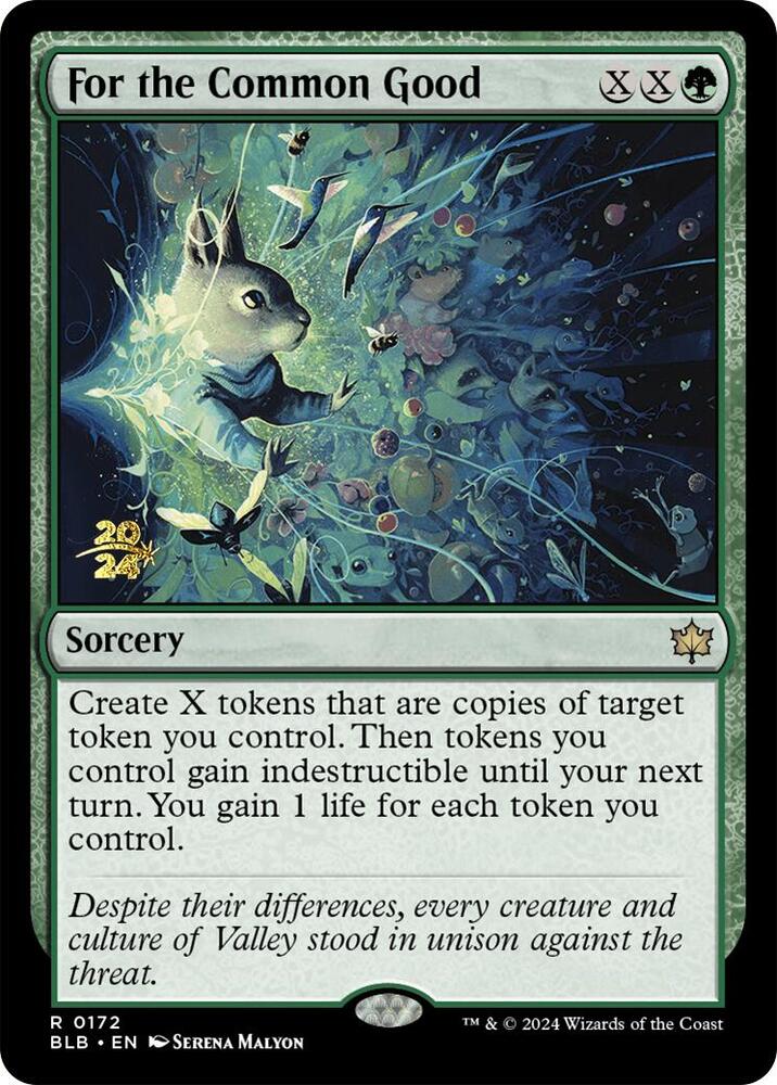 For the Common Good [Prerelease Cards] 172