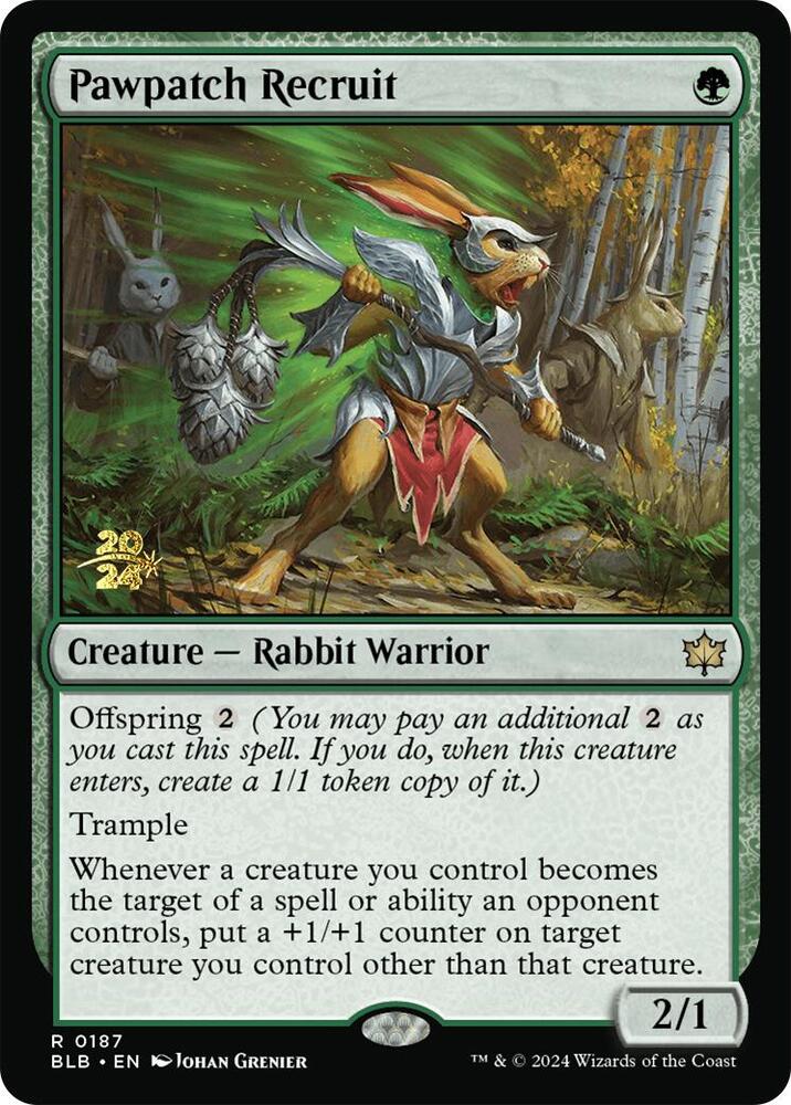 Pawpatch Recruit [Prerelease Cards] 187