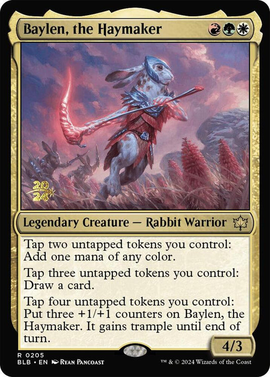 Baylen, the Haymaker [Prerelease Cards] 205