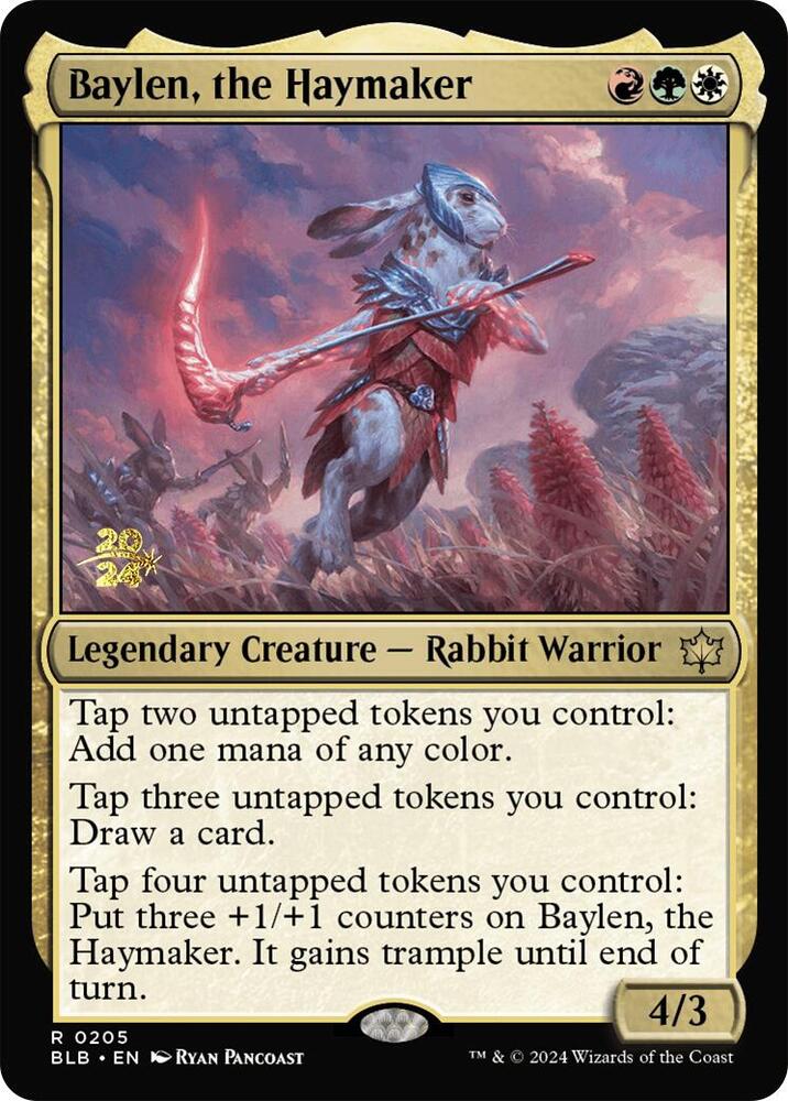 Baylen, the Haymaker [Prerelease Cards] 205