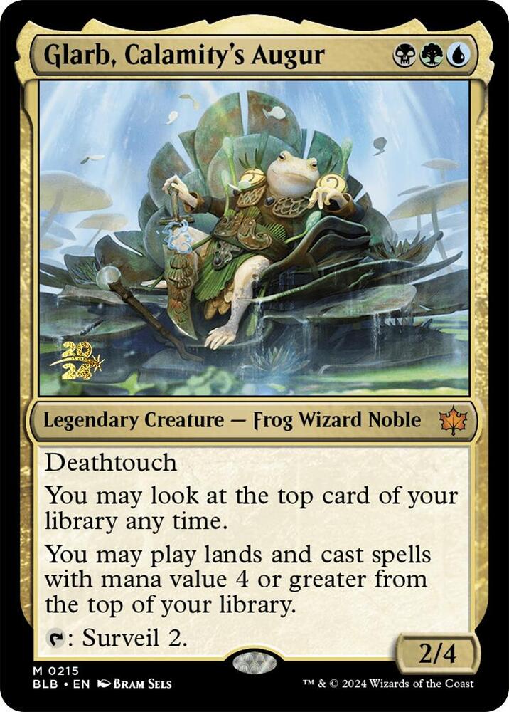 Glarb, Calamity's Augur [Prerelease Cards] 215