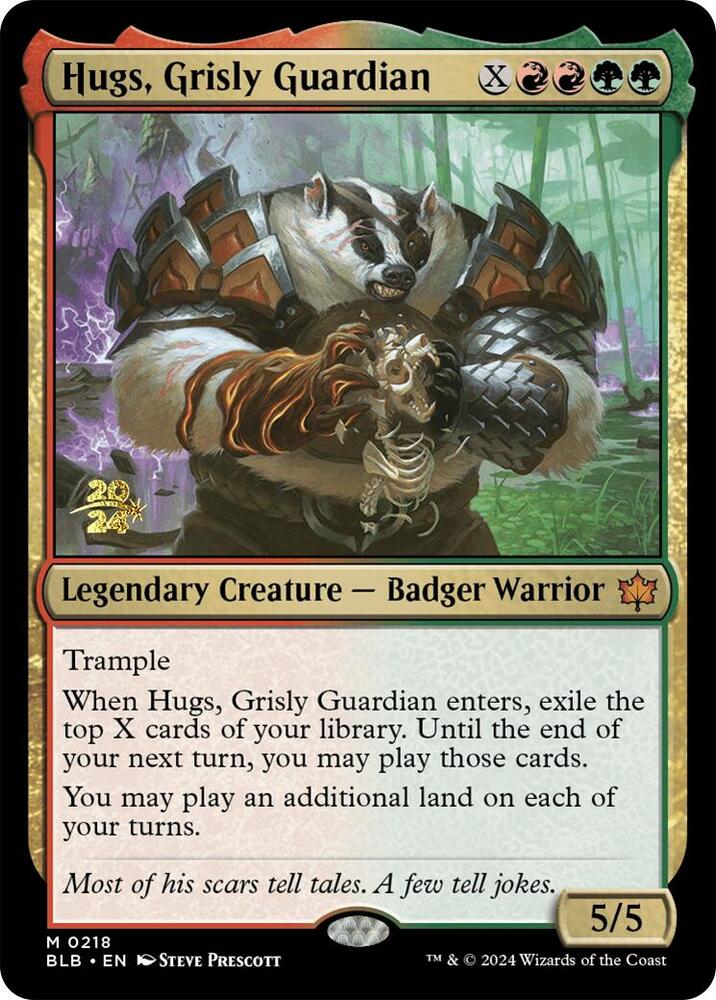 Hugs, Grisly Guardian [Prerelease Cards] 218