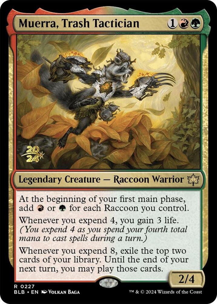 Muerra, Trash Tactician [Prerelease Cards] 227