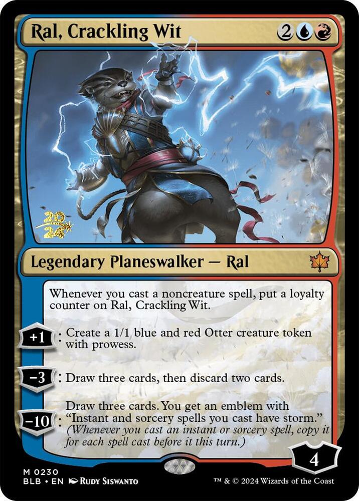 Ral, Crackling Wit [Prerelease Cards] 230