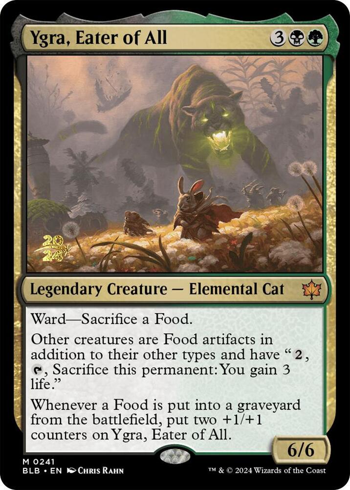 Ygra, Eater of All [Prerelease Cards] 241