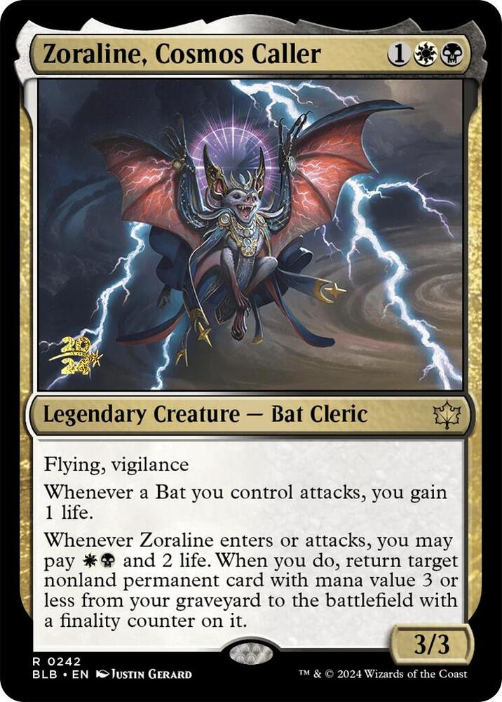 Zoraline, Cosmos Caller [Prerelease Cards] 242
