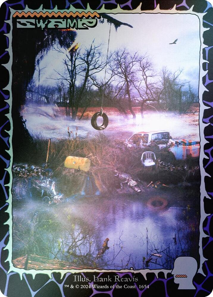 Swamp (1654) (Rainbow Foil) [Secret Lair Drop Series] 1654