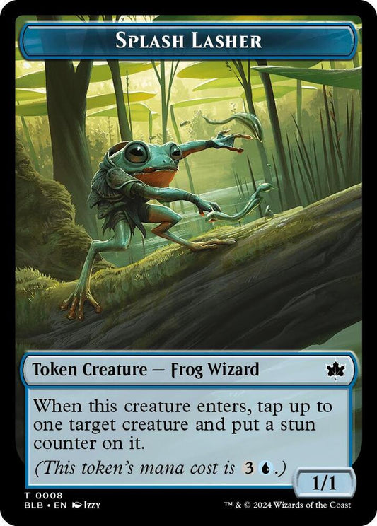 Splash Lasher Token [Bloomburrow] 8