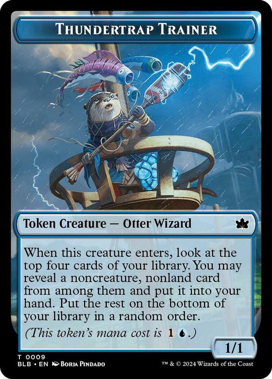 Thundertrap Trainer Token [Bloomburrow] 9