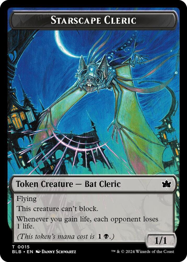 Starscape Cleric Token [Bloomburrow] 15