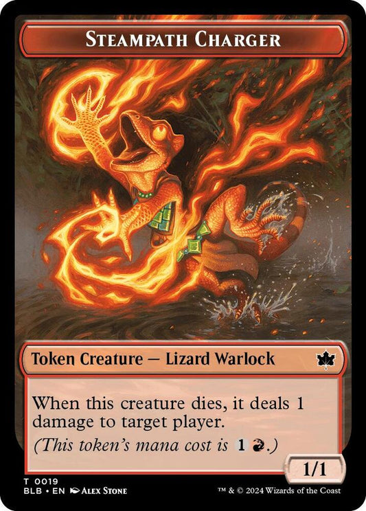 Steampath Charger Token [Bloomburrow] 19