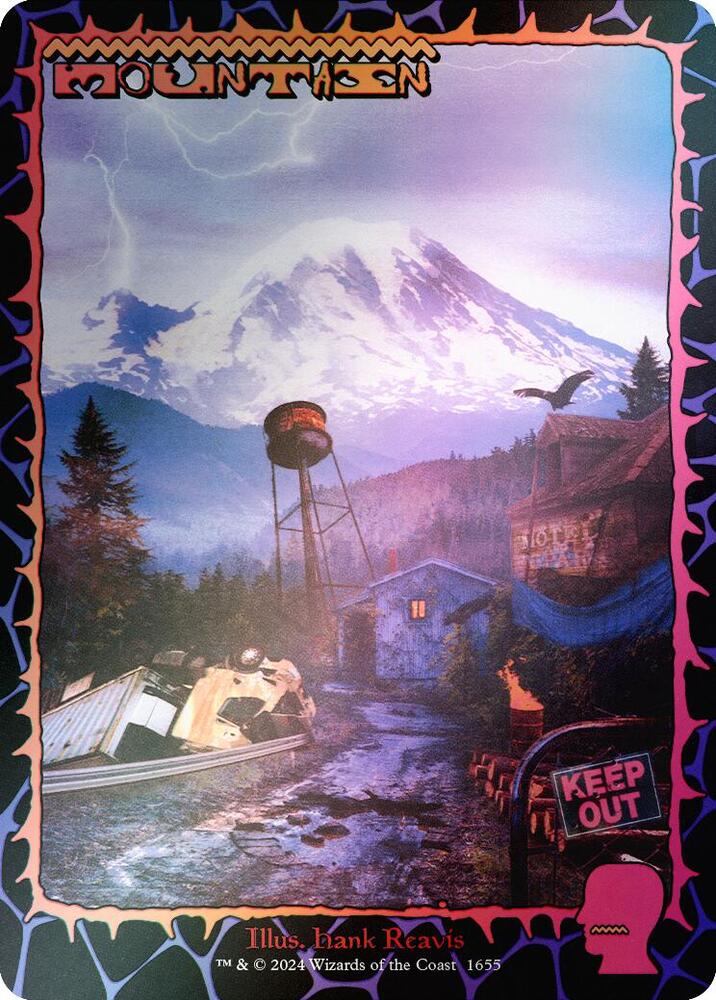 Mountain (1655) (Rainbow Foil) [Secret Lair Drop Series] 1655