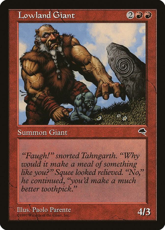 Lowland Giant [Tempest] 187