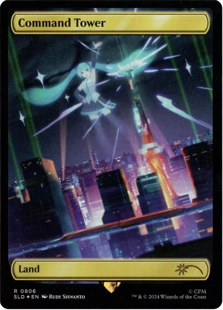 Command Tower (0806) (Rainbow Foil) [Secret Lair Drop Series] 806