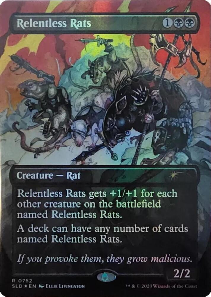 Relentless Rats (752) [Secret Lair Drop Series] 752