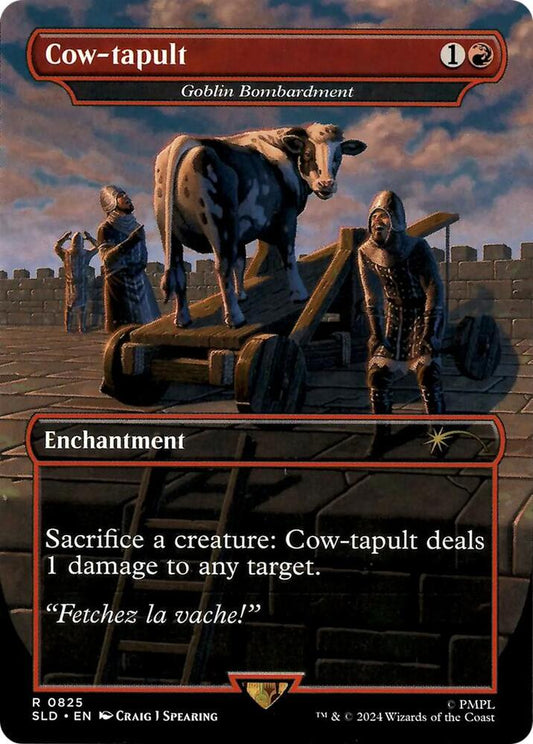 Cow-tapult - Goblin Bombardment [Secret Lair Drop Series] 825