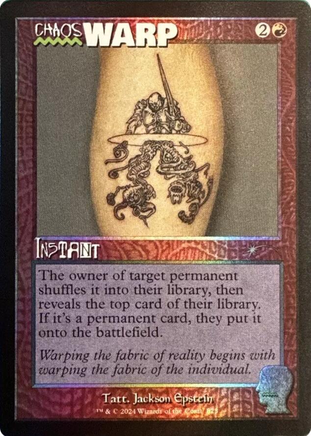 Chaos Warp (Rainbow Foil) [Secret Lair Drop Series] 823