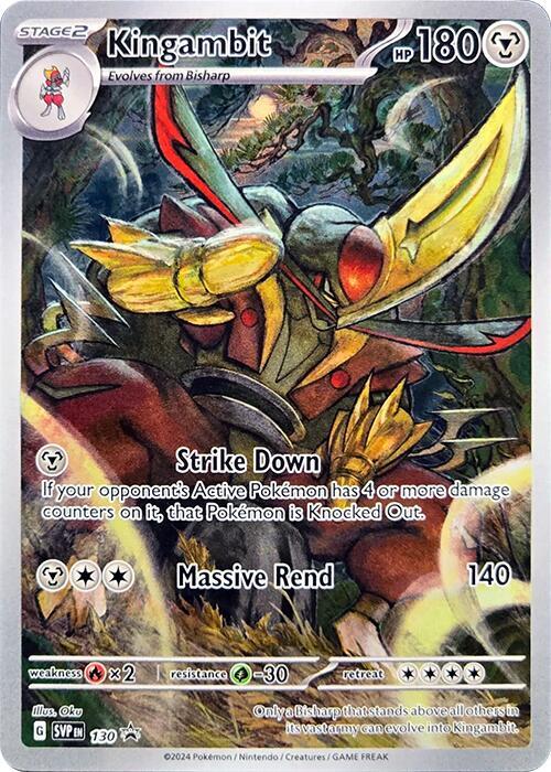Kingambit - 130 [SV: Scarlet & Violet Promo Cards] 130