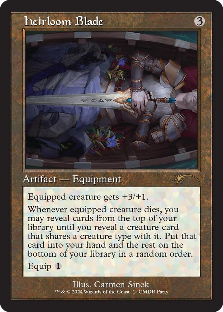 Heirloom Blade (Retro Frame) [WPN & Gateway Promos] 1
