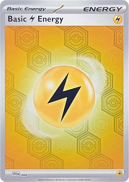 Basic Lightning Energy - Shrouded Fable - Reverse Holo