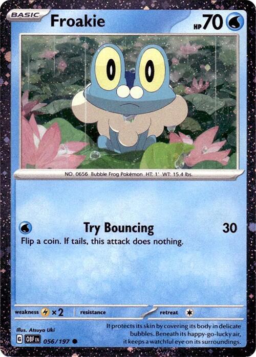 Froakie - 056/197 (Cosmos Holo) [Miscellaneous Cards & Products] 056/197