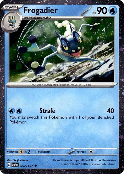Frogadier - 057/197 (Cosmos Holo) [Miscellaneous Cards & Products] 057/197