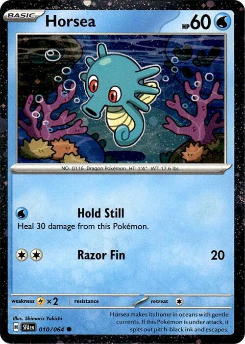 Horsea - 010/064 (Cosmos Holo) [Miscellaneous Cards & Products] 010/064