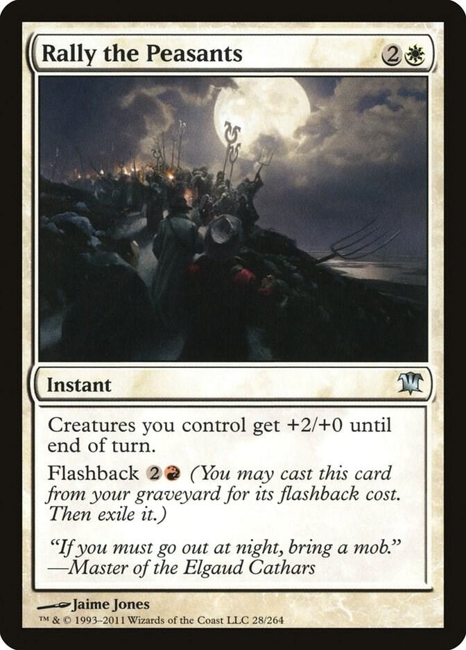 Rally the Peasants [Innistrad] 28