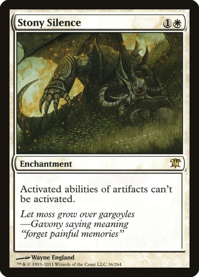 Stony Silence [Innistrad] 36