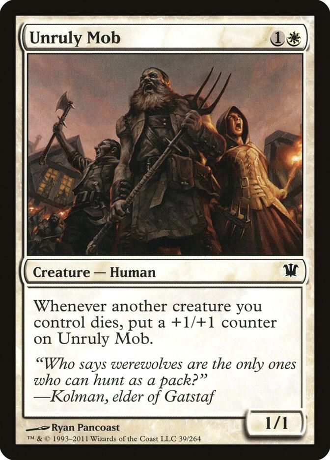 Unruly Mob [Innistrad] 39