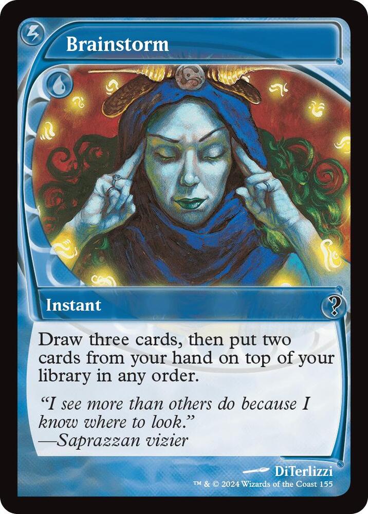 Brainstorm (Future Sight) [Mystery Booster 2] 155