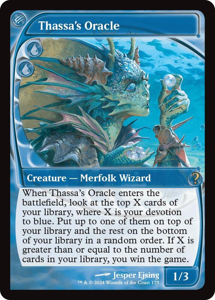 Thassa's Oracle (Future Sight) [Mystery Booster 2] 175