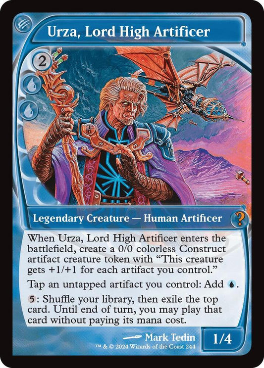 Urza, Lord High Artificer (Future Sight) [Mystery Booster 2] 244