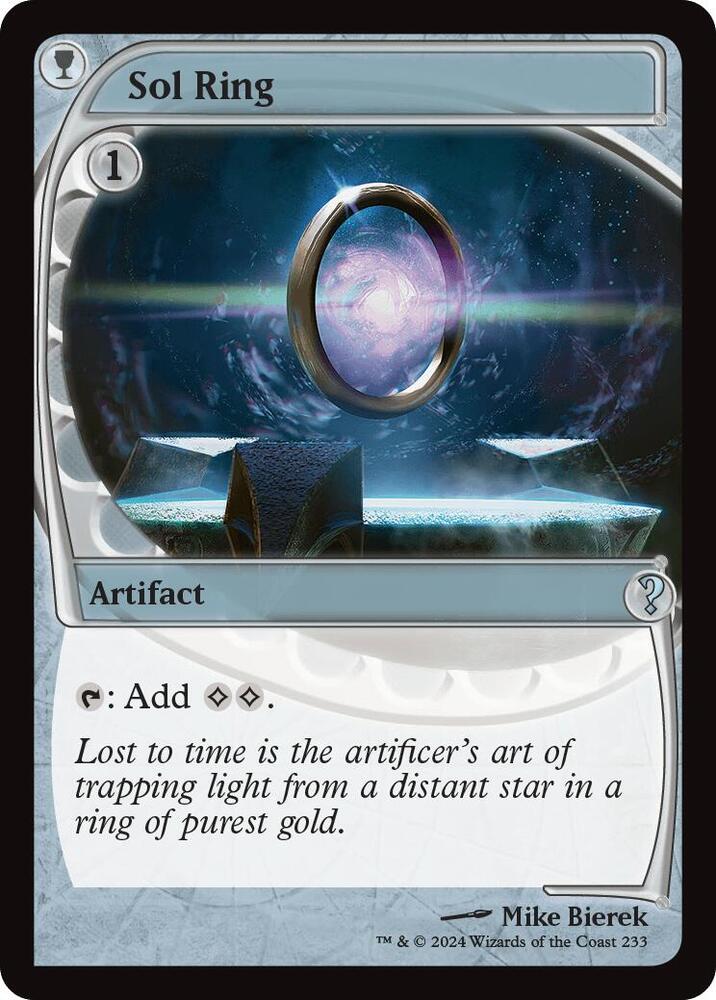 Sol Ring (Future Sight) [Mystery Booster 2] 233