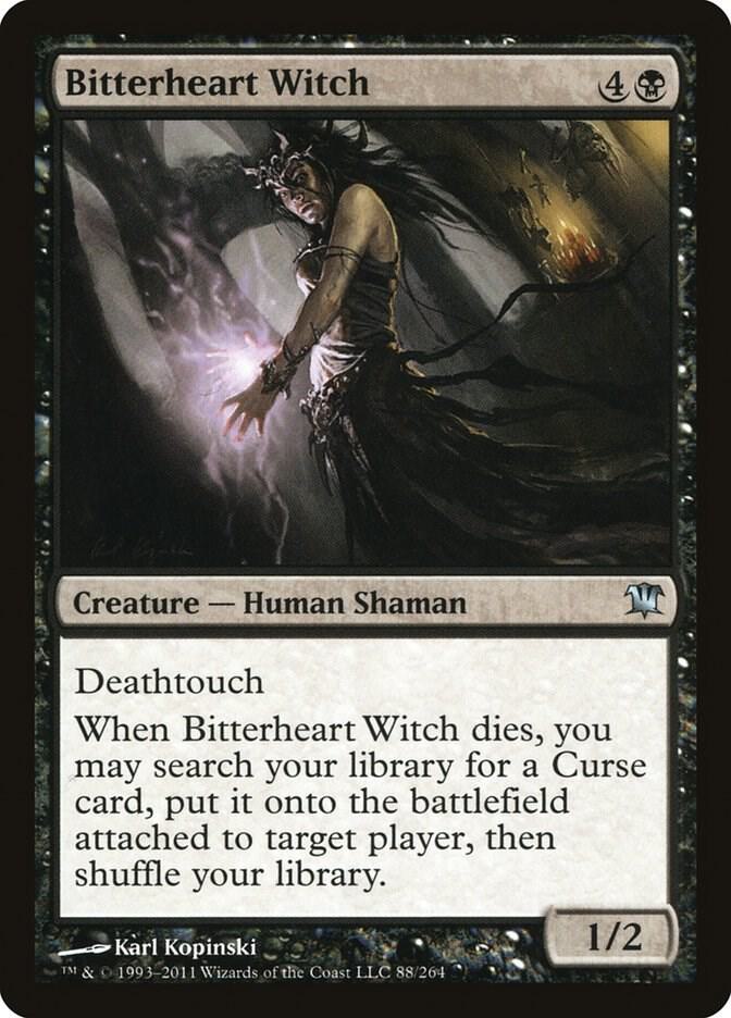 Bitterheart Witch [Innistrad] 88