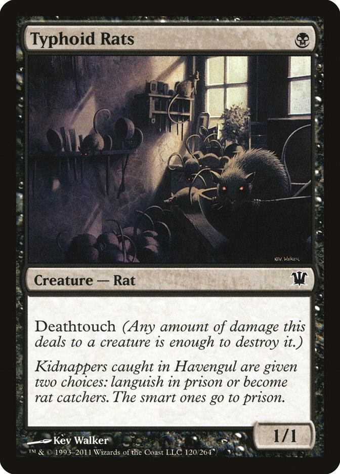 Typhoid Rats [Innistrad] 120