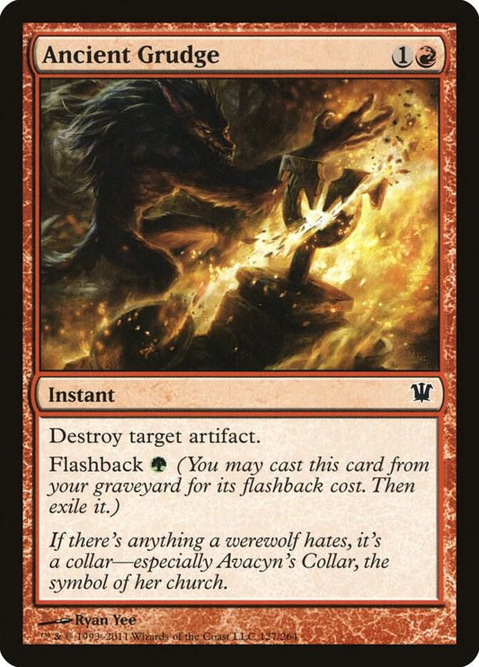 Ancient Grudge [Innistrad] 127
