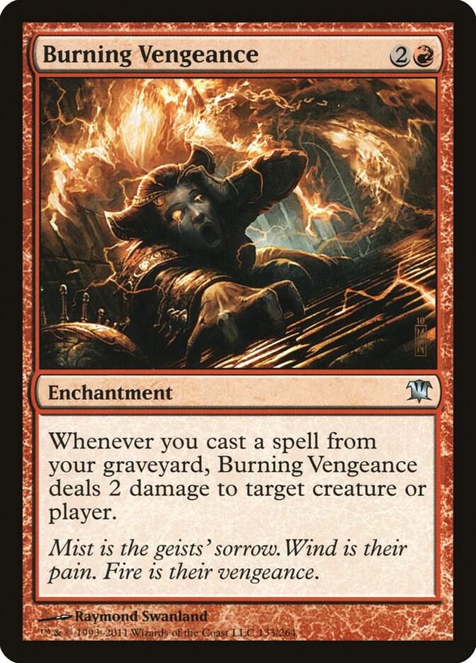 Burning Vengeance [Innistrad] 133
