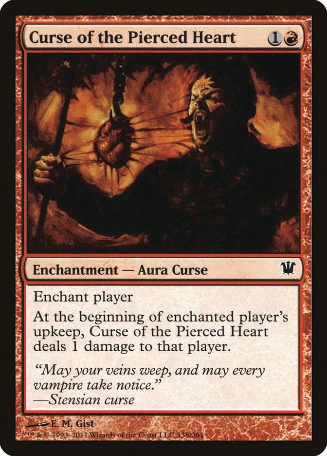 Curse of the Pierced Heart [Innistrad] 138