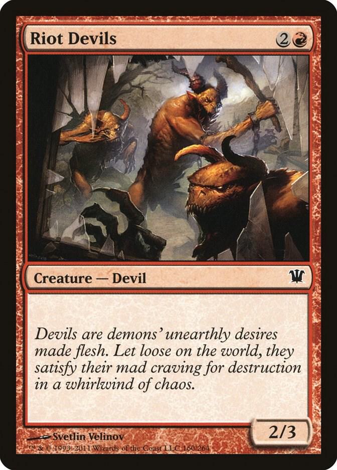 Riot Devils [Innistrad] 160