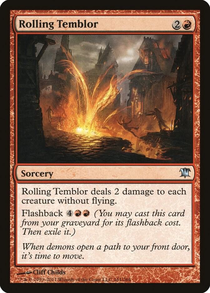 Rolling Temblor [Innistrad] 161