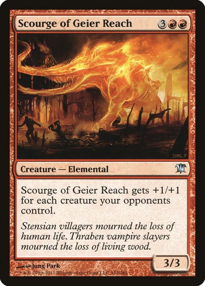 Scourge of Geier Reach [Innistrad] 162