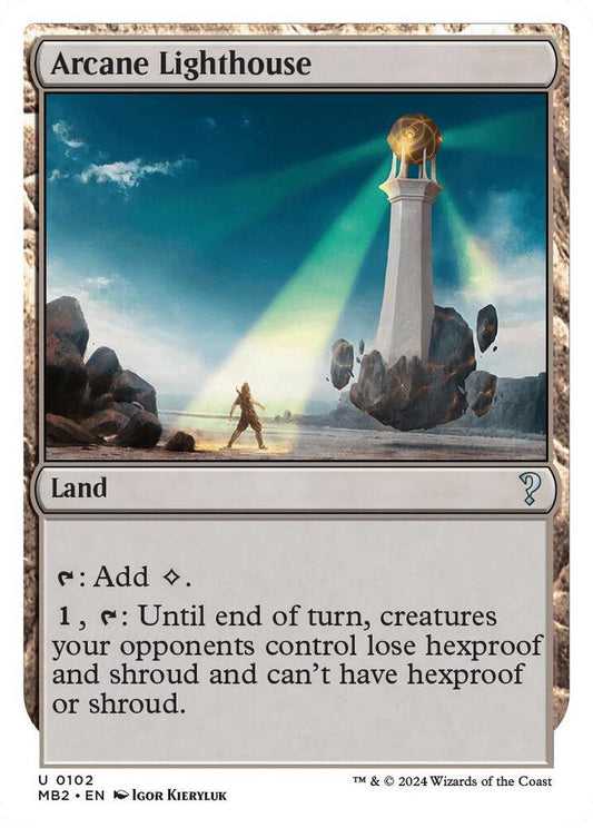 Arcane Lighthouse (White Border) [Mystery Booster 2] 102
