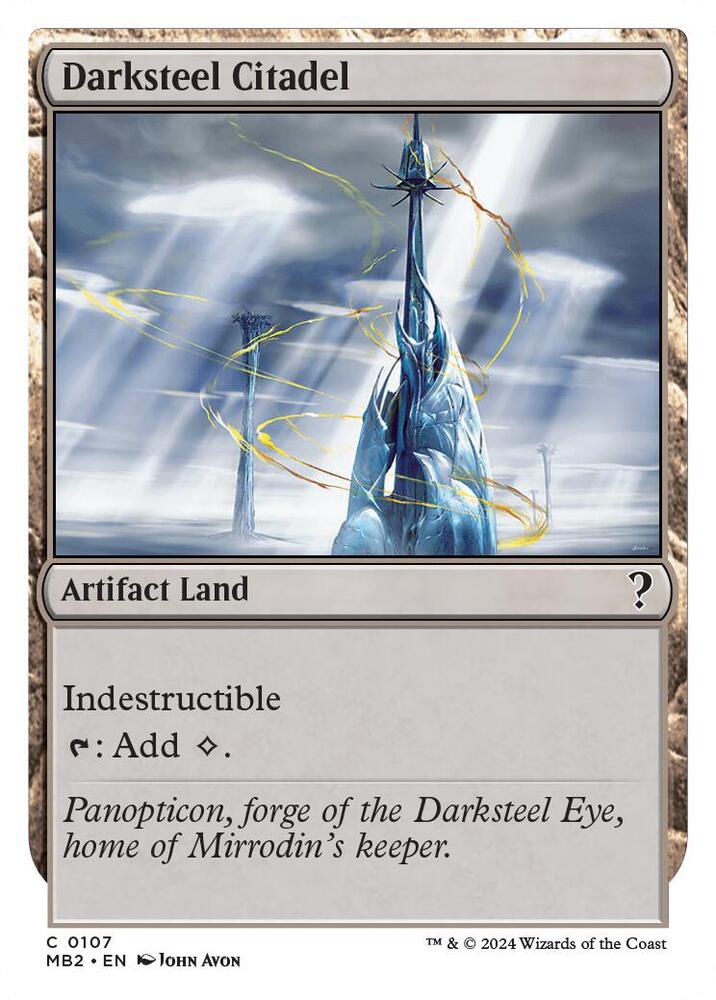 Darksteel Citadel (White Border) [Mystery Booster 2] 107
