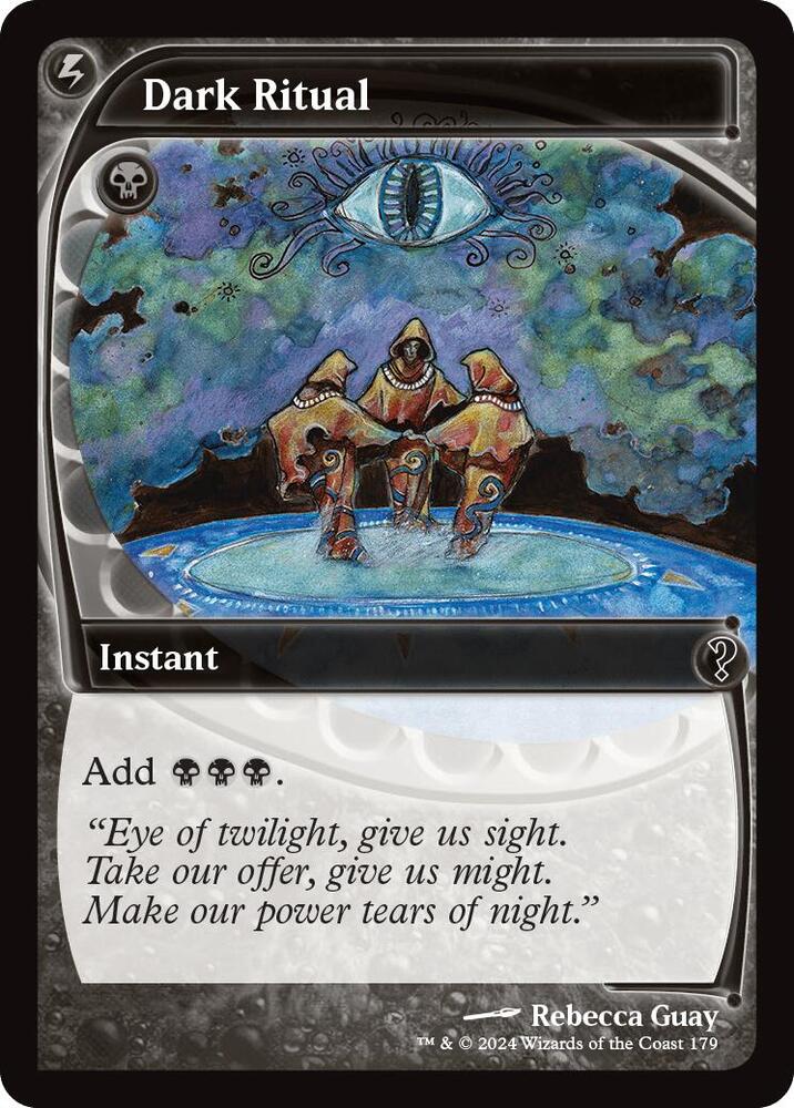 Dark Ritual (Future Sight) [Mystery Booster 2] 179