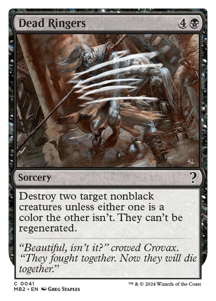 Dead Ringers (White Border) [Mystery Booster 2] 41