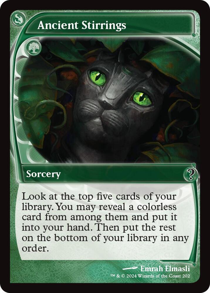 Ancient Stirrings (Future Sight) [Mystery Booster 2] 202